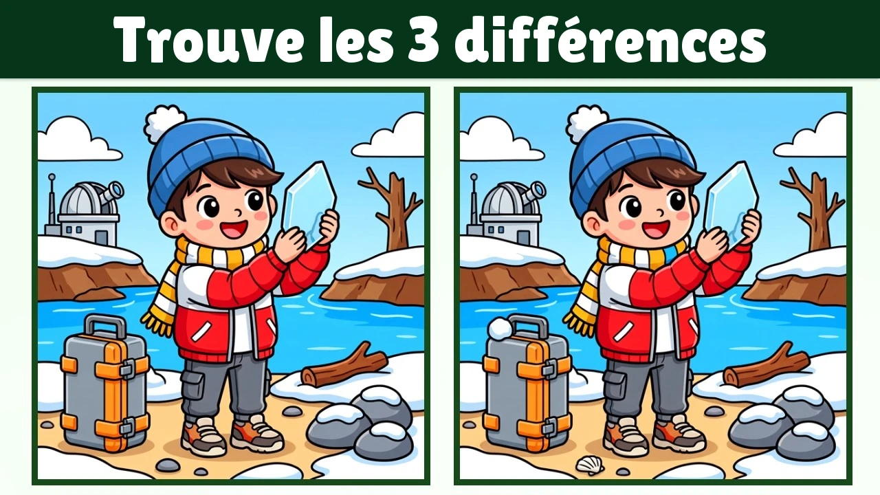 Trouvez les 3 différences | Version Illustration #2364