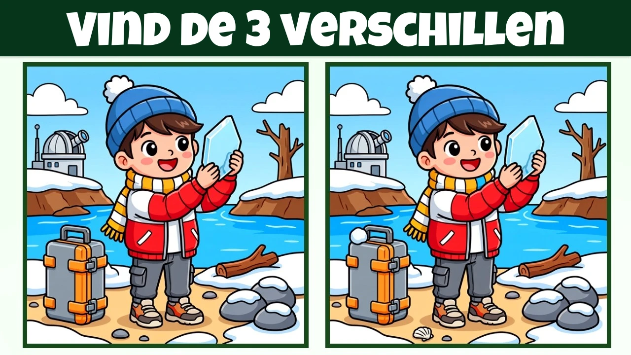Vind de 3 Verschillen | Illustratieversie #2364